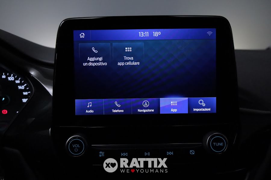 Ford Puma 1.0 Ecoboost Hybrid 125CV Titanium  Blu  Aziendale foto 24
