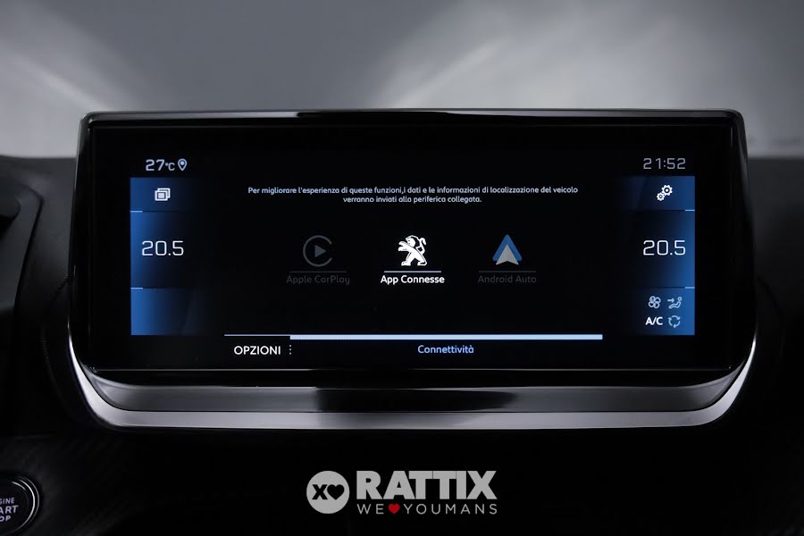 Peugeot 2008 1.5 BlueHDI 130CV Allure Pack EAT8 Grigio Platinum  Aziendale foto 22