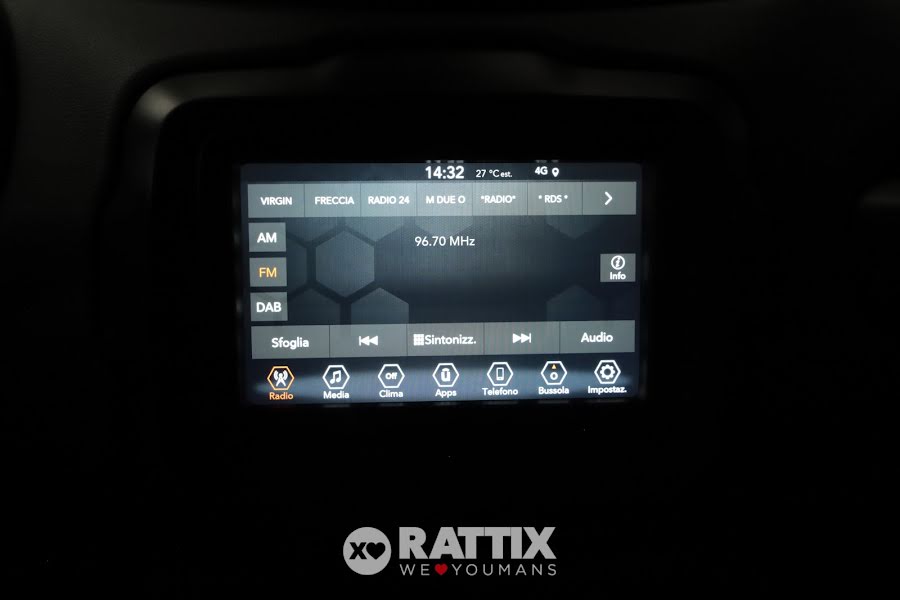 Jeep Renegade 1.3 T4 150CV Limited DDCT Nero   Aziendale foto 18
