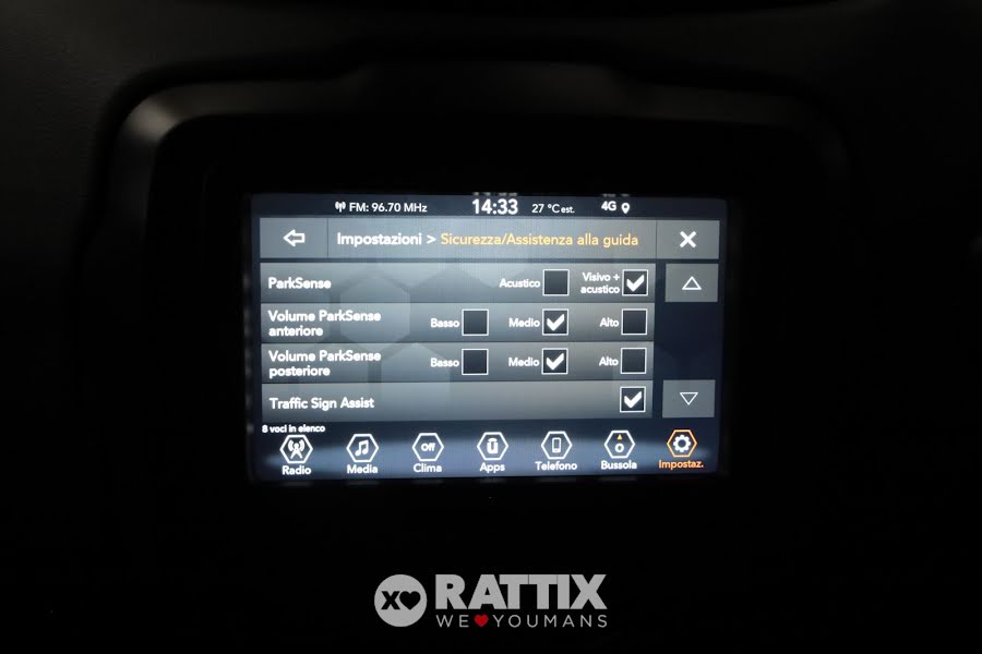 Jeep Renegade 1.3 T4 150CV Limited DDCT Nero   Aziendale foto 20