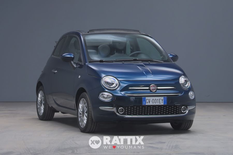 Fiat 500C 1.0 Hybrid 70CV Dolcevita  Blu  Aziendale foto 2