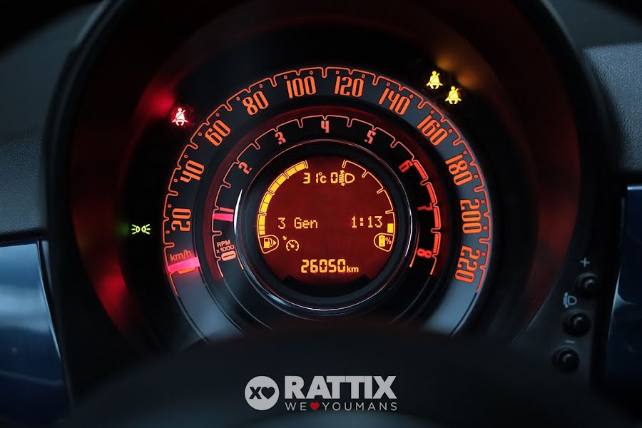 Fiat 500C 1.0 Hybrid 70CV Dolcevita  Blu  Aziendale foto 18