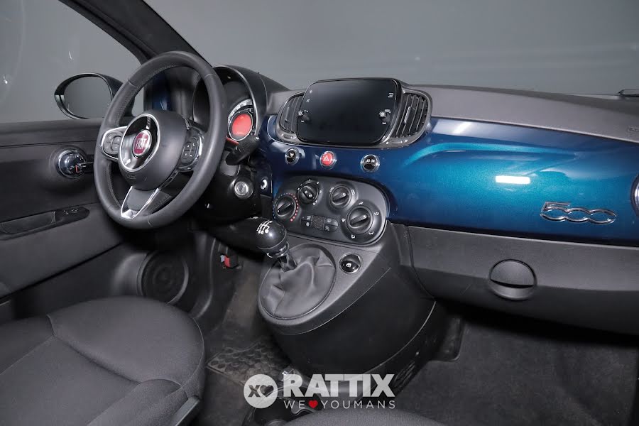 Fiat 500C 1.0 Hybrid 70CV Dolcevita  Blu  Aziendale foto 19