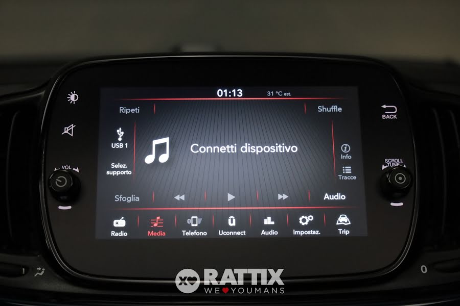 Fiat 500C 1.0 Hybrid 70CV Dolcevita  Blu  Aziendale foto 25