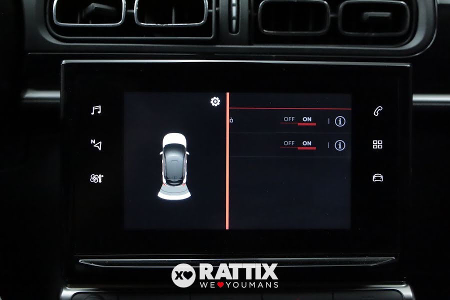 Citroen C3 1.2 Puretech 110CV Max Rosso Elixir  Aziendale foto 16