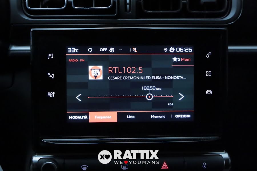 Citroen C3 1.2 Puretech 110CV Max Rosso Elixir  Aziendale foto 17