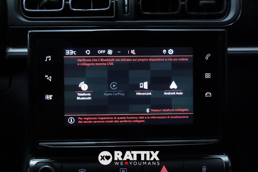 Citroen C3 1.2 Puretech 110CV Max Rosso Elixir  Aziendale foto 18