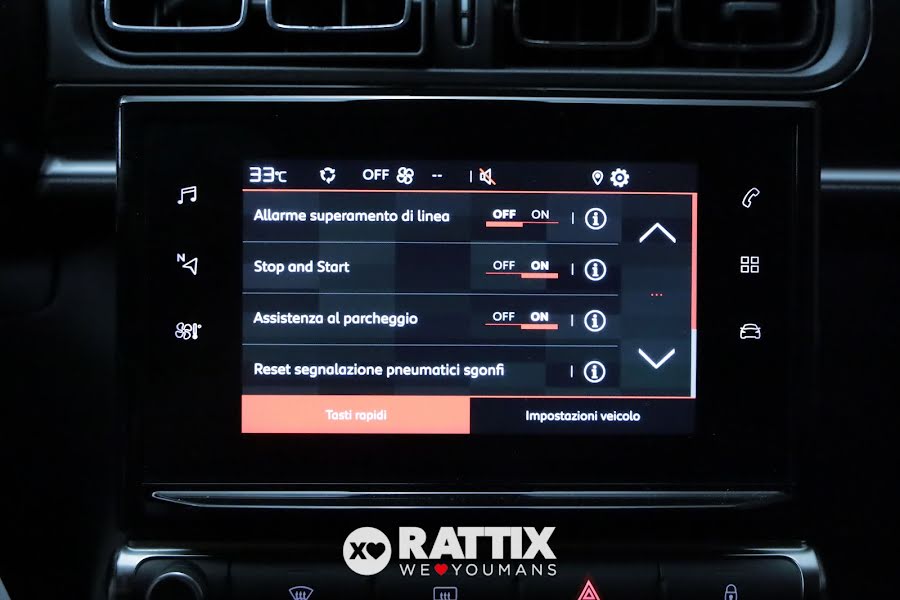 Citroen C3 1.2 Puretech 110CV Max Rosso Elixir  Aziendale foto 19