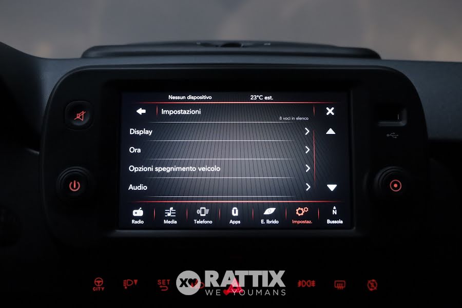 Fiat Panda 1.0 Firefly Hybrid 70CV Cross 5p.ti Rosso Passione  Aziendale foto 18