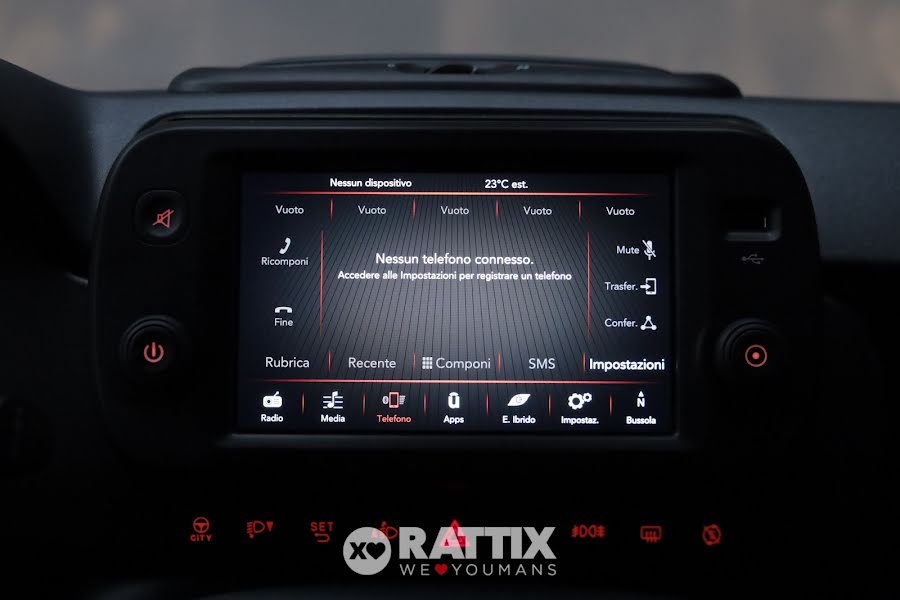 Fiat Panda 1.0 Firefly Hybrid 70CV Cross 5p.ti Rosso Passione  Aziendale foto 23