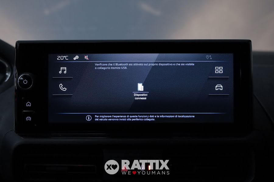 Peugeot Partner 1.5 BlueHDI 100CV L1 (IVA ESCLUSA) Kaolin White  Km 0 foto 23