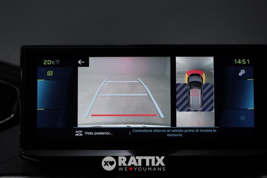 Peugeot 3008 1.6 Hybrid4 300CV GT Pack e-EAT8 Blue Celebes  Aziendale foto 22