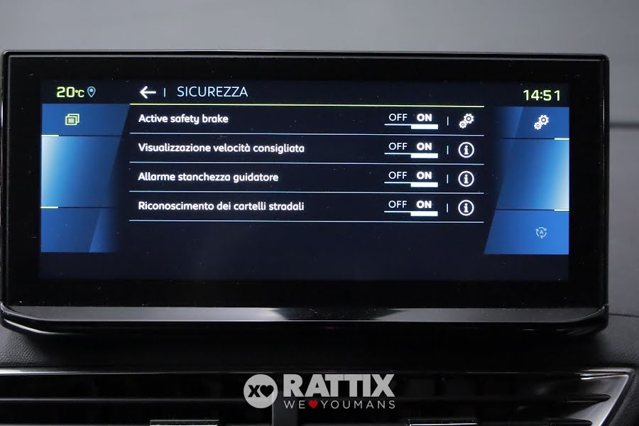 Peugeot 3008 1.6 Hybrid4 300CV GT Pack e-EAT8 Blue Celebes  Aziendale foto 28