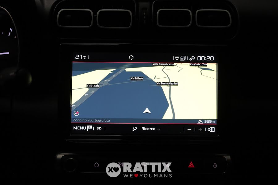 Citroen C3 Aircross 1.2 Puretech 110CV Max  Grigio Artense  Aziendale foto 18