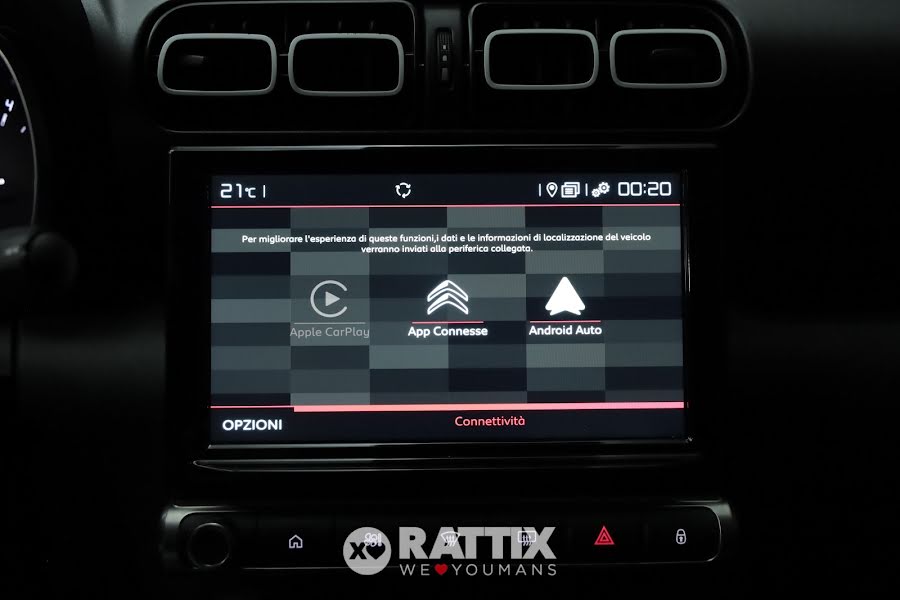 Citroen C3 Aircross 1.2 Puretech 110CV Max  Grigio Artense  Aziendale foto 20