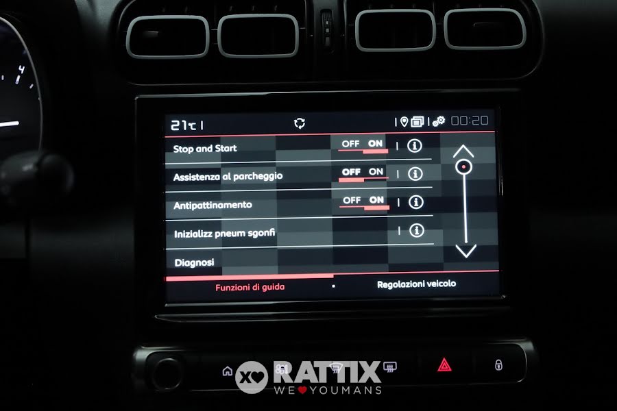 Citroen C3 Aircross 1.2 Puretech 110CV Max  Grigio Artense  Aziendale foto 21