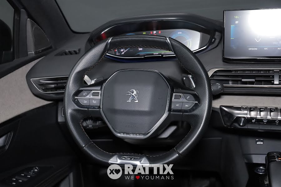 Peugeot 3008 1.6 Hybrid4 300CV GT Pack e-EAT8 Grigio Artense  Aziendale foto 13