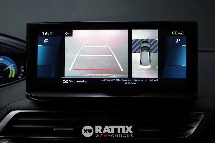 Peugeot 3008 1.6 Hybrid4 300CV GT Pack e-EAT8 Grigio Artense  Aziendale foto 23