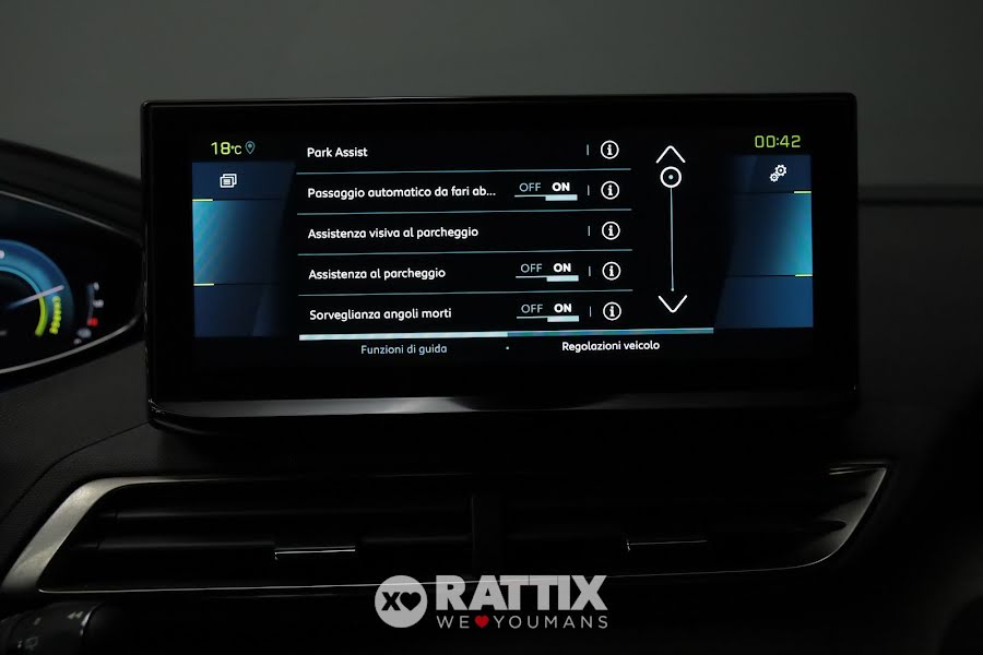 Peugeot 3008 1.6 Hybrid4 300CV GT Pack e-EAT8 Grigio Artense  Aziendale foto 28