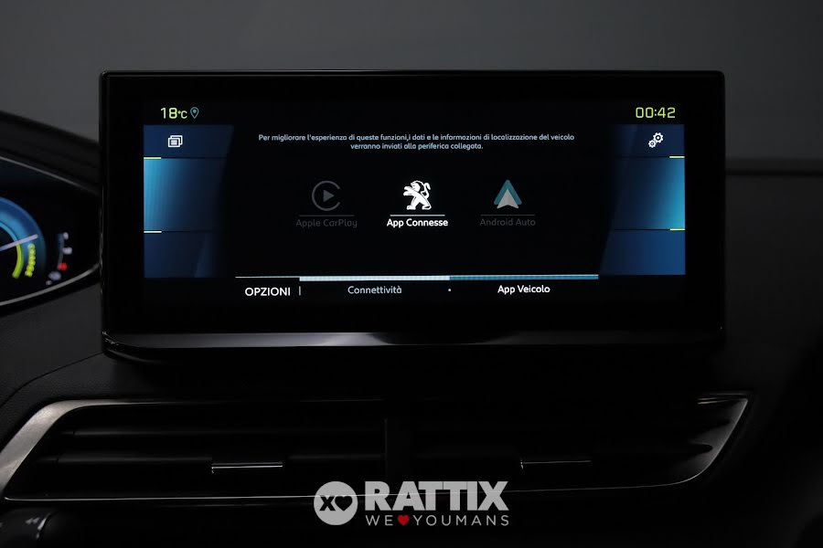 Peugeot 3008 1.6 Hybrid4 300CV GT Pack e-EAT8 Grigio Artense  Aziendale foto 30