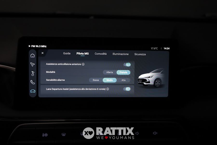 MG MG3 MG3 1.5 hybrid+ Luxury auto Como Blue  Nuovo foto 21