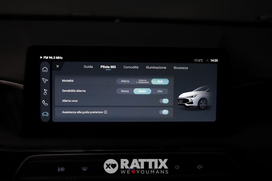 MG MG3 MG3 1.5 hybrid+ Luxury auto Como Blue  Nuovo foto 22