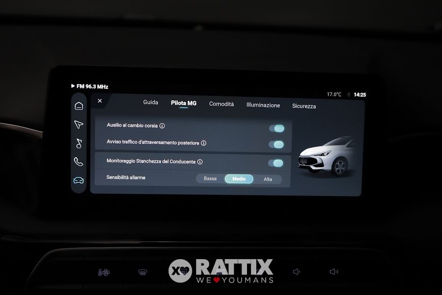 MG MG3 MG3 1.5 hybrid+ Luxury auto Como Blue  Nuovo foto 24