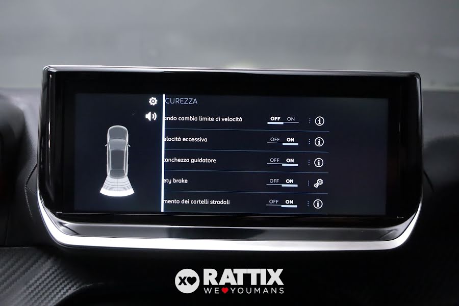 Peugeot 208 1.2 hybrid Style 110cv e-dcs 6 Grigio Artense  Nuovo foto 19