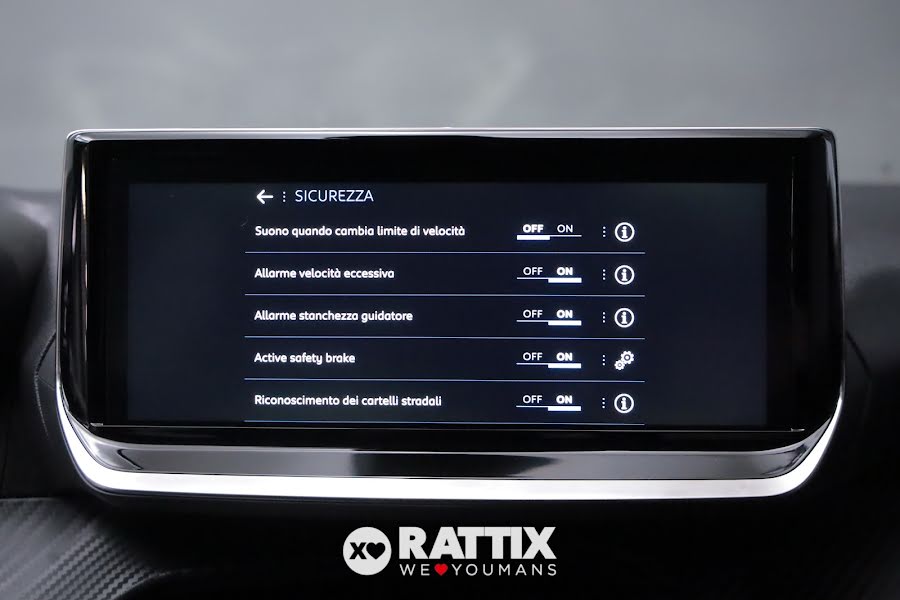 Peugeot 208 1.2 hybrid Style 110cv e-dcs 6 Grigio Artense  Nuovo foto 24