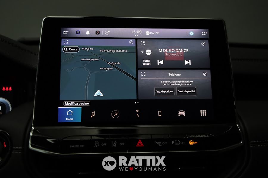 Jeep Compass 1.5 Turbo T4 Mhev 130CV S DCT BLUE SHADE CON TETTO NERO  Aziendale foto 22