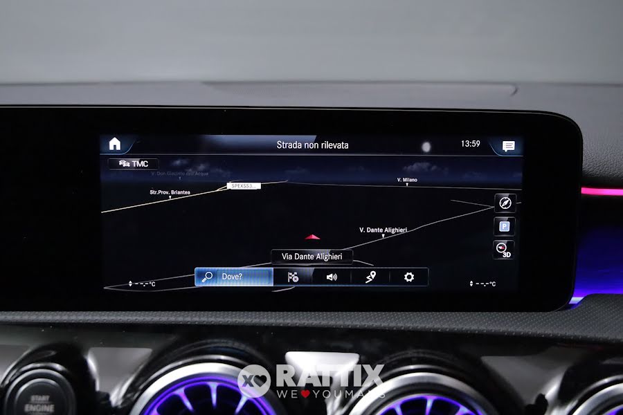 Mercedes-Benz A 200 1.3 163CV Sport + tetto apribile Grigio  Aziendale foto 16