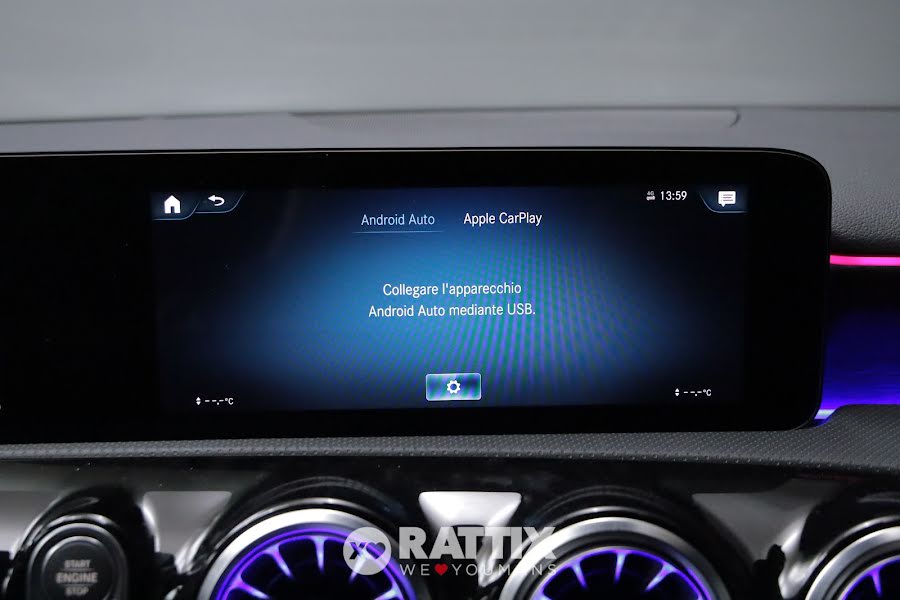 Mercedes-Benz A 200 1.3 163CV Sport + tetto apribile Grigio  Aziendale foto 18