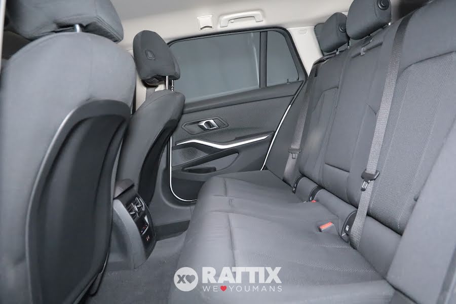 BMW 320 d Touring 2.0 Mhev 48V xDrive Auto Bianco  Aziendale foto 26