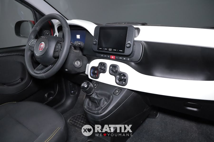 Fiat Panda Pandina 1.0 Firefly Hybrid 70CV Cross ROSSO PASSIONE PASTELLO  Aziendale foto 17