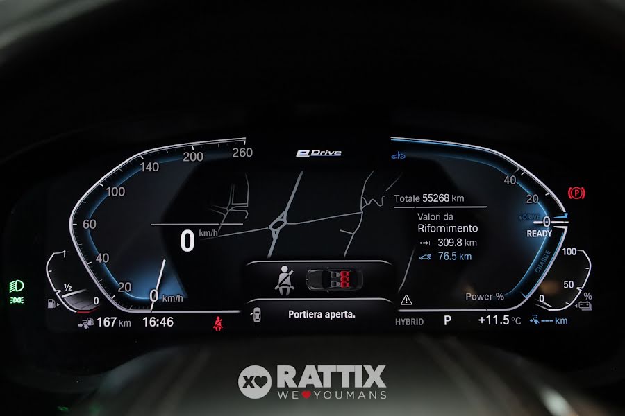 BMW 530 e 2.0 PHEV Business Auto Xdrive  Blu  Aziendale foto 15