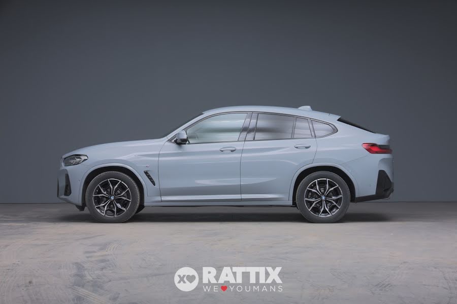 BMW X4 20d 2.0 Mhev 48V 190CV Msport xDrive Auto Bianco  Aziendale foto 2