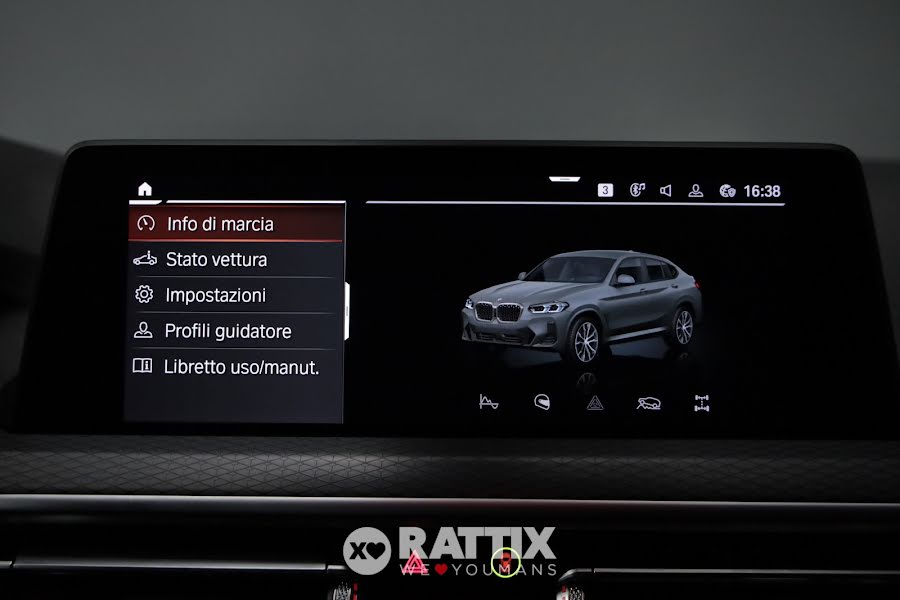 BMW X4 20d 2.0 Mhev 48V 190CV Msport xDrive Auto Bianco  Aziendale foto 20