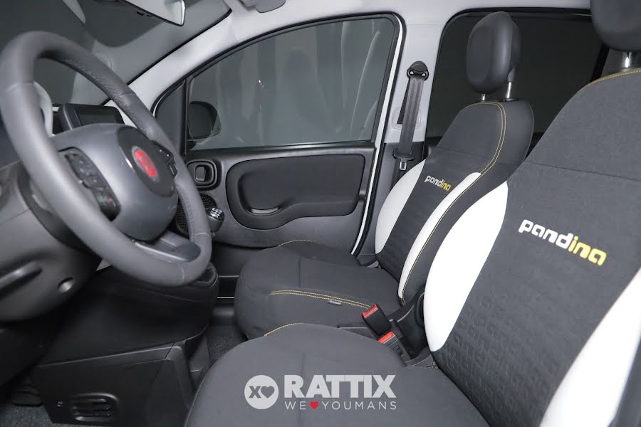 Fiat Panda Pandina 1.0 firefly hybrid 70CV Cross Solid White  Aziendale foto 8