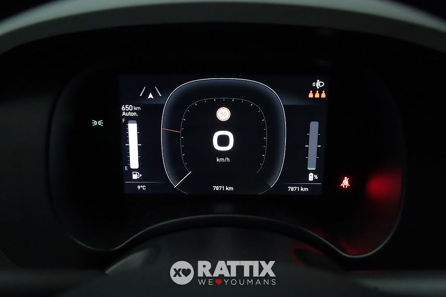 Fiat Panda Pandina 1.0 Firefly Hybrid 70CV Cross Rosso Passione Pastello  Aziendale foto 15