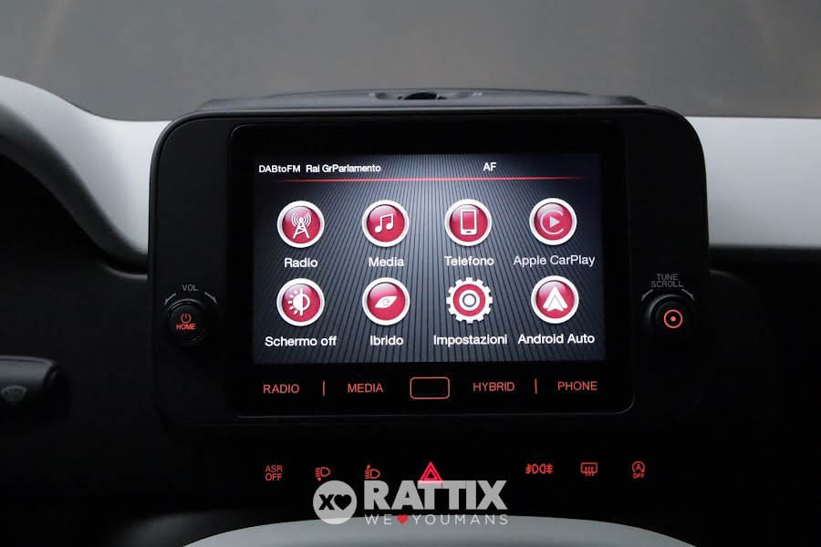 Fiat Panda Pandina 1.0 Firefly Hybrid 70CV Cross Rosso Passione Pastello  Aziendale foto 19