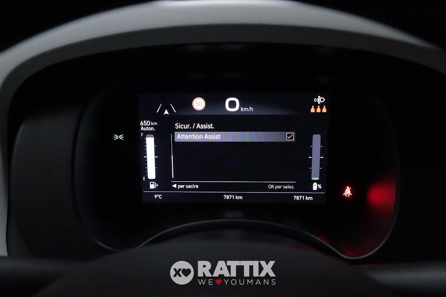 Fiat Panda Pandina 1.0 Firefly Hybrid 70CV Cross Rosso Passione Pastello  Aziendale foto 22