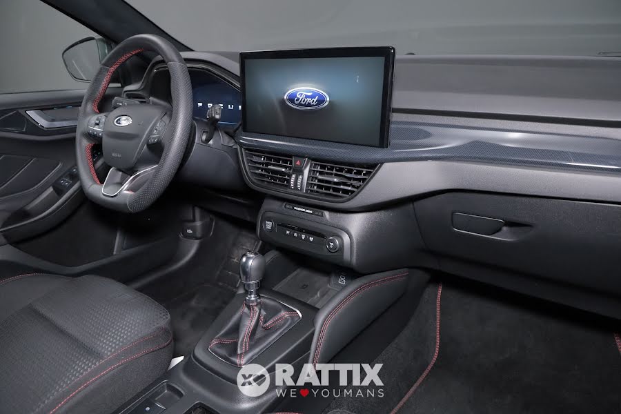 Ford Focus 1.0 Ecoboost Hybrid 125CV ST-Line Grigio  Usato foto 17