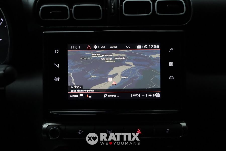 Citroen C3 Aircross 1.5 BlueHDi 120CV Shine EAT6 + barre portatutto Grigio  Aziendale foto 18
