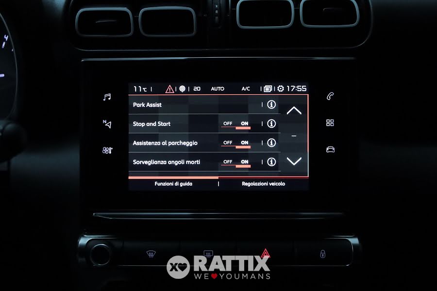 Citroen C3 Aircross 1.5 BlueHDi 120CV Shine EAT6 + barre portatutto Grigio  Aziendale foto 21