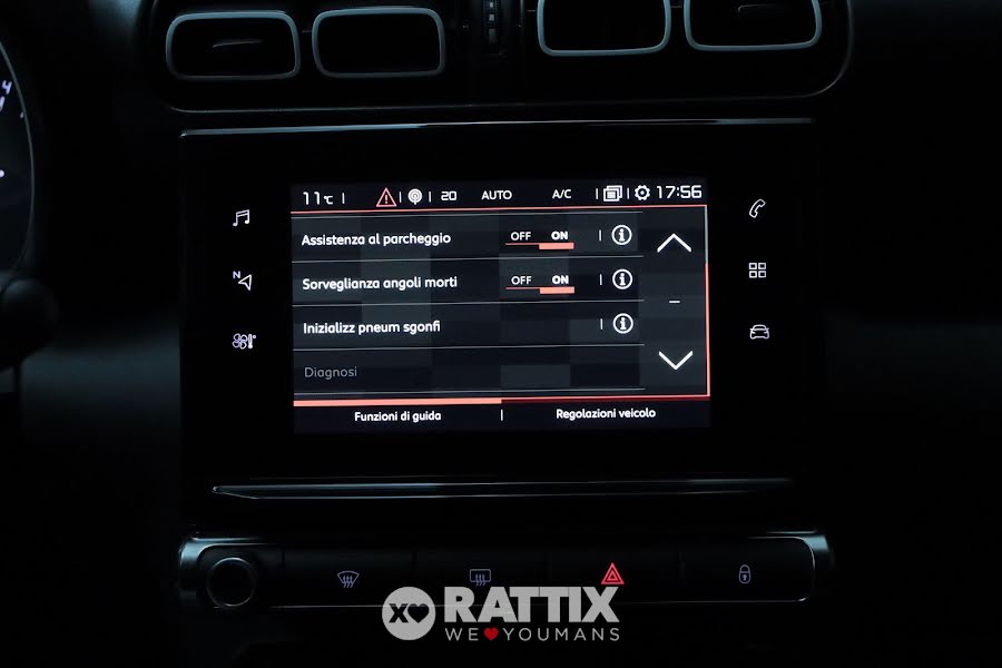Citroen C3 Aircross 1.5 BlueHDi 120CV Shine EAT6 + barre portatutto Grigio  Aziendale foto 22