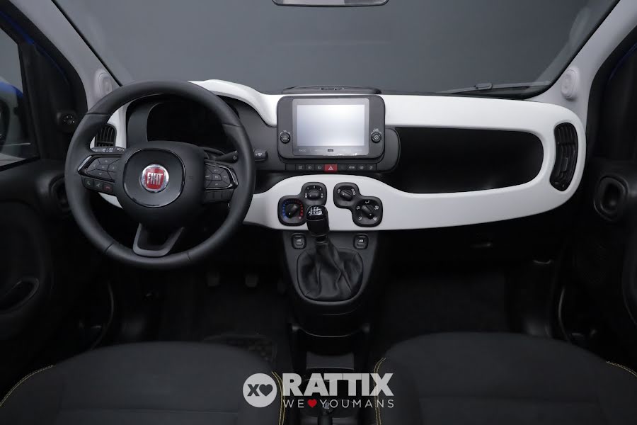 Fiat Panda Pandina 1.0 Firefly Hybrid 70CV Cross Blu Italia Metallizzato  Aziendale foto 9
