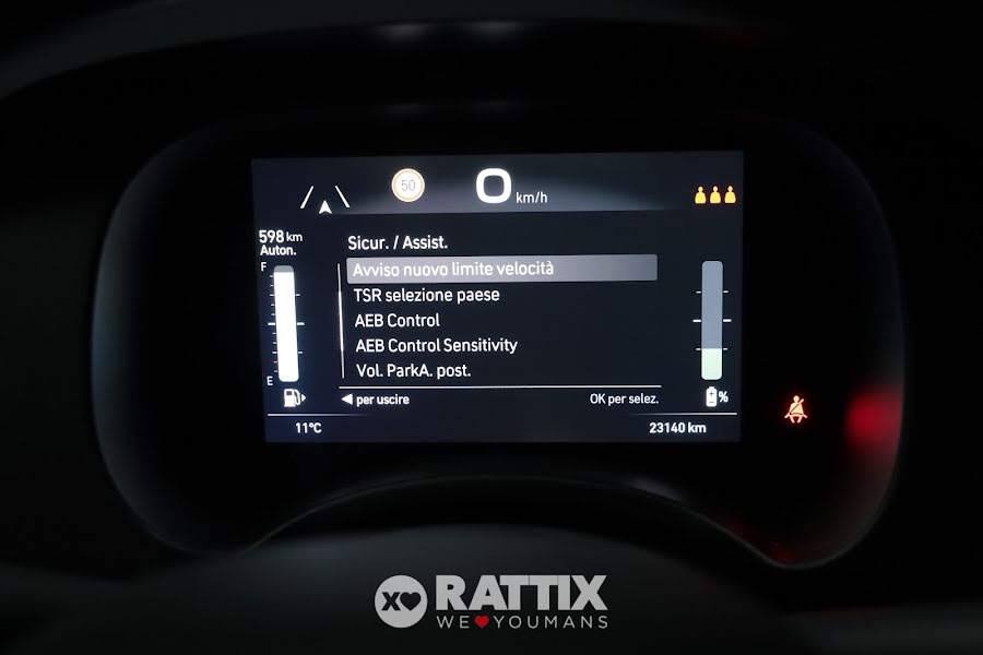 Fiat Panda Pandina 1.0 Firefly Hybrid 70CV Cross Blu Italia Metallizzato  Aziendale foto 17