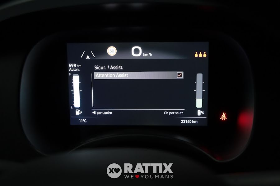 Fiat Panda Pandina 1.0 Firefly Hybrid 70CV Cross Blu Italia Metallizzato  Aziendale foto 18