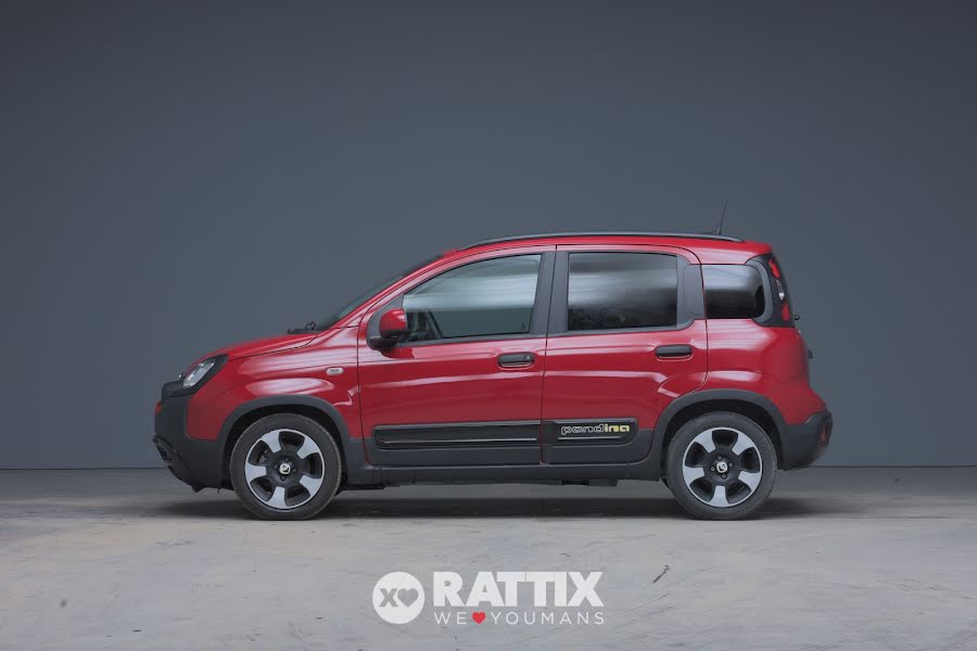 Fiat Panda Pandina 1.0 Firefly Hybrid 70CV Cross Rosso Passione Pastello  Aziendale foto 2
