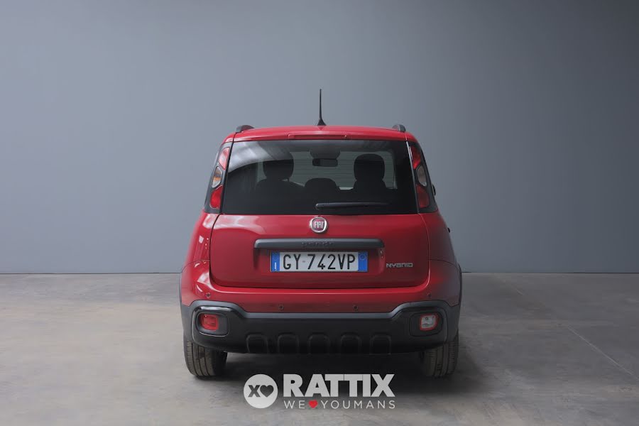 Fiat Panda Pandina 1.0 Firefly Hybrid 70CV Cross Rosso Passione Pastello  Aziendale foto 5